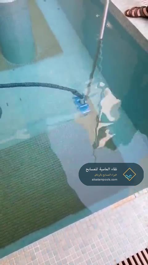 تنظيف المسبح دون تفريغ المياه